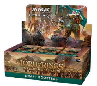 a lord of the rings tales of middle earth draft booster display box