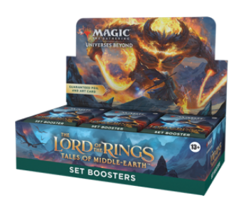 lord of the rings: tales of middle earth set booster