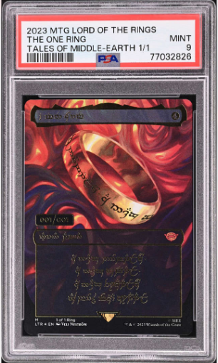 the graded one ring mtg card