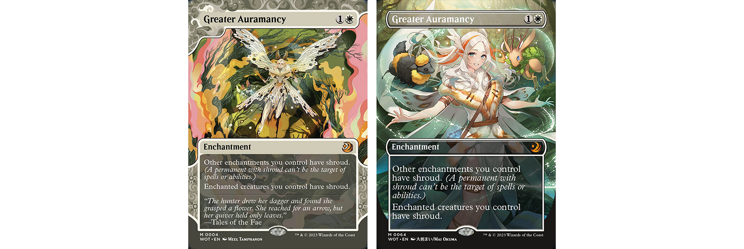 MTG's Wilds of Eldraine reprints several powerful enchantments as anime  girls (and one goose)