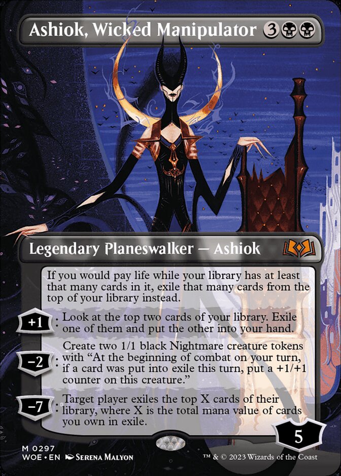 ashiok wicked manipulator borderless