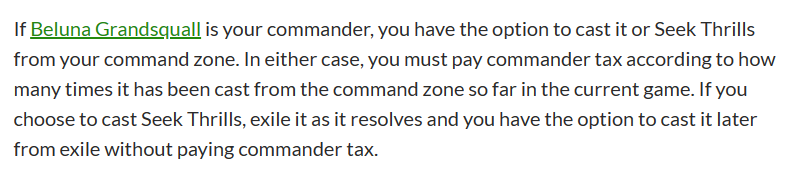 adventure commander tax rules