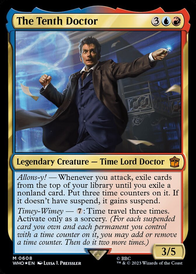 The Tenth Doctor Surge Foil