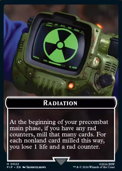 radiation token