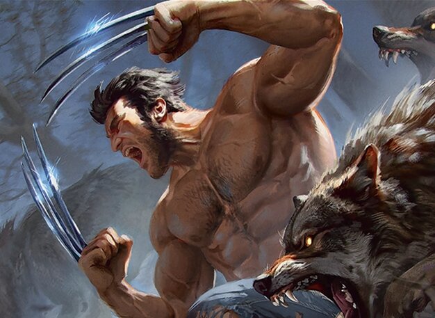 MTG Wolverine Card