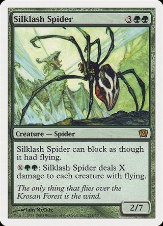 Seidenpeitschen-Spinne Silklash Spider Commander Anthology Magic