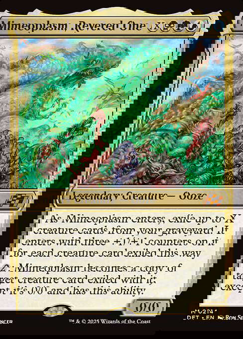 Mimeoplasm, Revered One