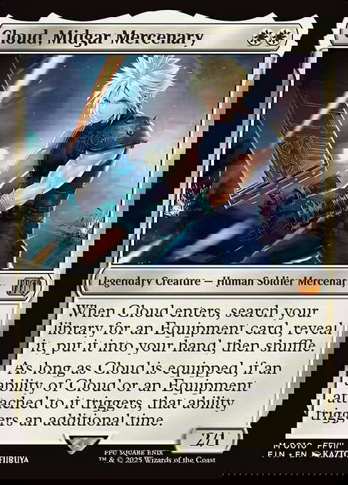 Cloud, Midgar Mercenary