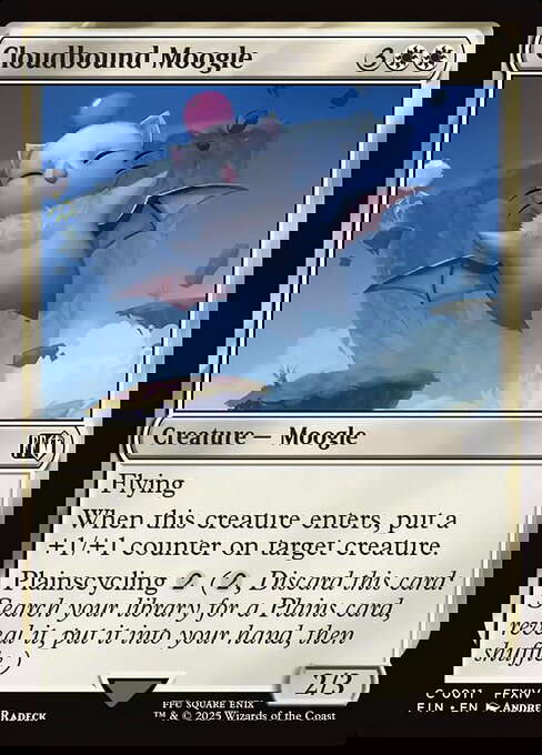 Cloudbound Moogle