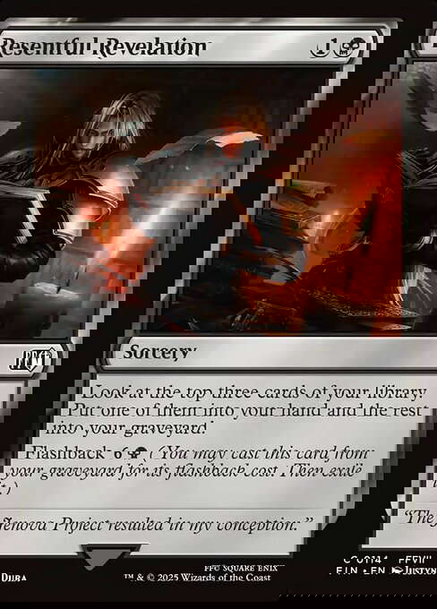 Resentful Revelation