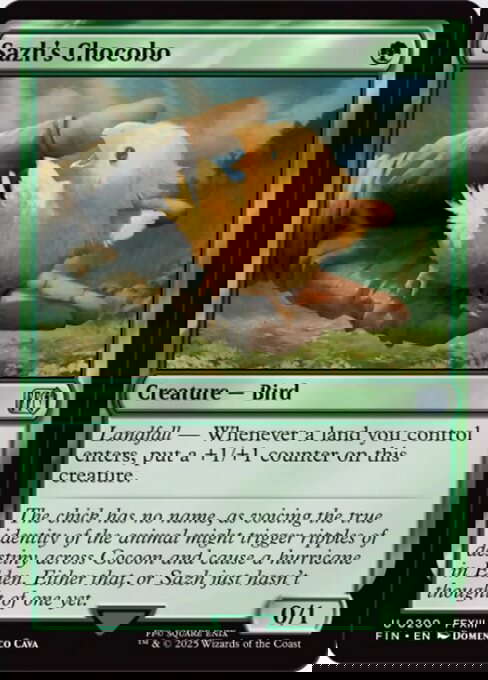 Sazh's Chocobo