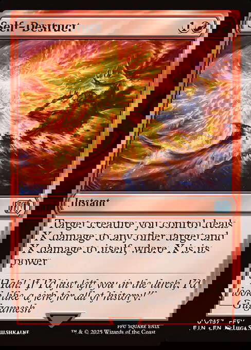 Self-Destruct