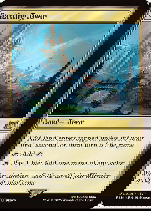 Starting Town