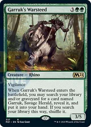 Garruk's Warsteed