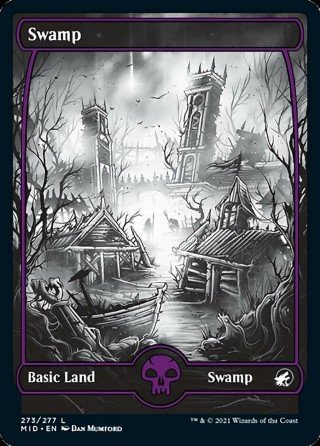 Sumpf, Full-Art Full-Art Hour of Devastation Magic Swamp 
