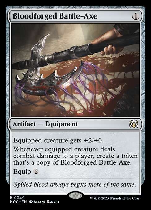 Bloodforged Battle-Axe