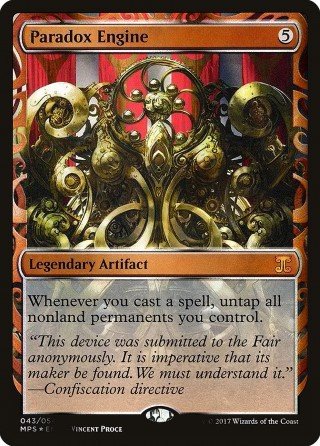 Paradox Engine NM/PL Aether Revolt MTG Magic The Gathering Artifact English Card 