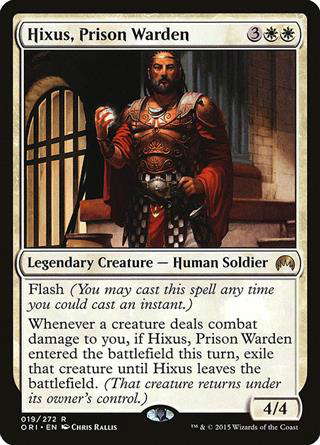 Hixus, Prison Warden