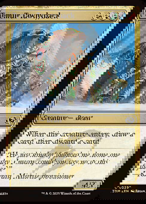 Temur Tawnyback